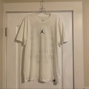 Nike Jordan T-shirt (L-White) with Jumpman logo